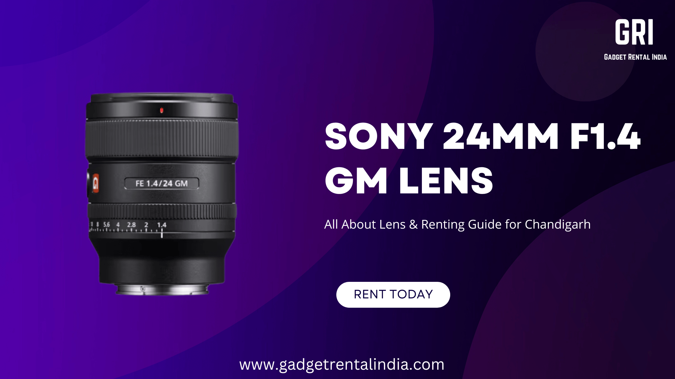 Explore Stunning Photography in Chandigarh with the Sony 24mm f1.4 GM Lens Rental | Gadget Rental India