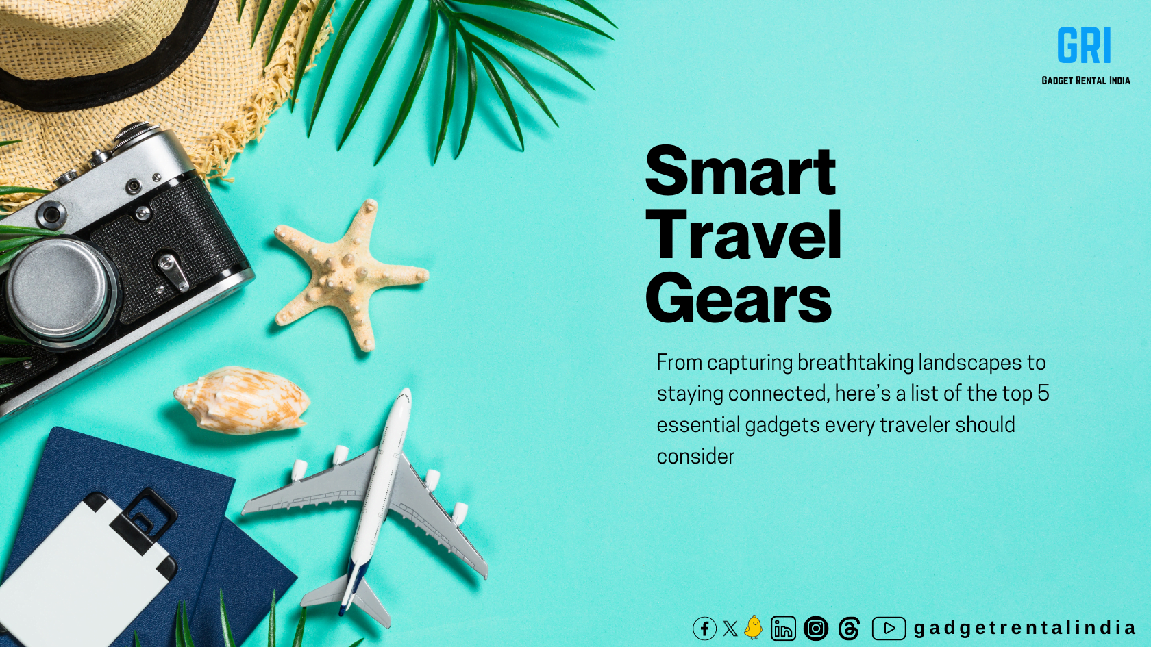Gear Up for Adventure: 5 Essential Gadgets for Smart Travelers in 2024