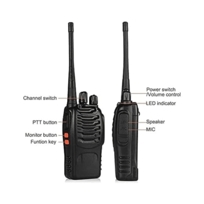 Walkie Talkie With 5Km Long Range _ Two-Way Radio with 16 Channel _ Walkie Talkie on rent in Chandigarh, Mohali, Panchkula, Zirakpur and Kharar Areas