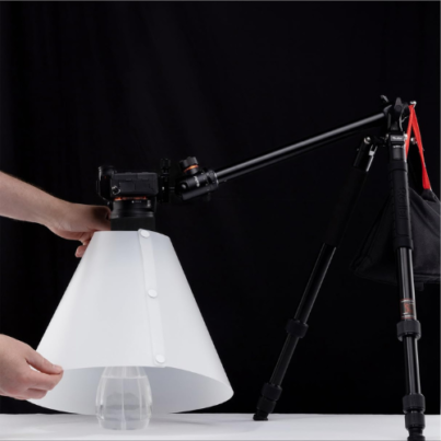 Light and Diffuser Cone for Product Photography, Anti-Reflection Photo Light Cone and Reflective Object Diffuser on rent in Chandigarh, Mohali, Panchkula, Zirakpur and Kharar
