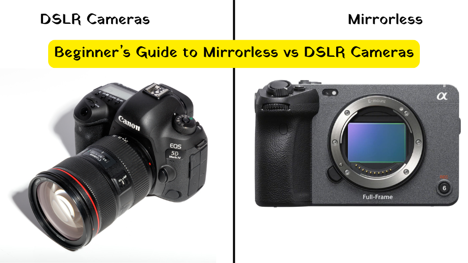 Beginner’s Guide to Mirrorless vs DSLR Cameras