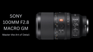 Sony 100mm F2.8 Macro GM OSS Lens – Master the Art of Detail