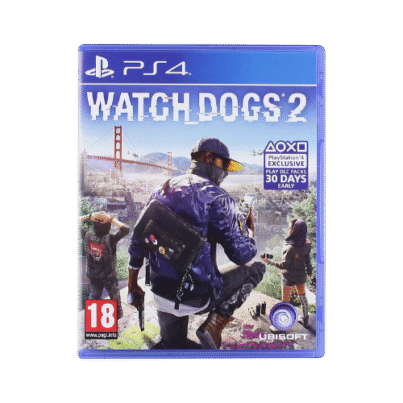 Watch Dogs 2 (PS4) game on rent in Chandigarh Tricity