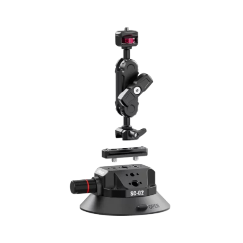 ULANZI SC-02 Suction Mount Magic Arm Bracket for DSLR Cameras & Gopro Action Camera