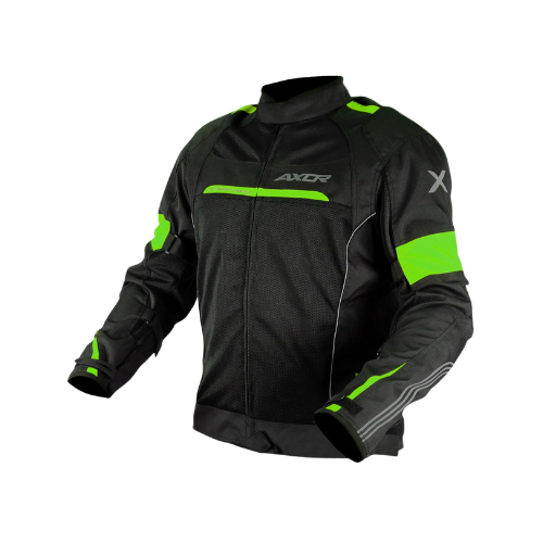 Axor Cruise 2 Riding Jacket – Black Neon Yellow (2XL) on Rent – Gadget Rental India (GRI)