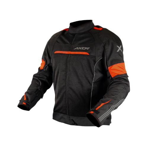 Axor Cruise 2 Riding Jacket – Black Orange (L) on Rent – Gadget Rental India (GRI)
